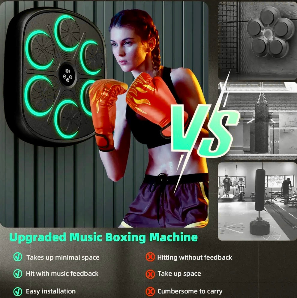 Sparknox Smart Home Boxing Machine with Gloves