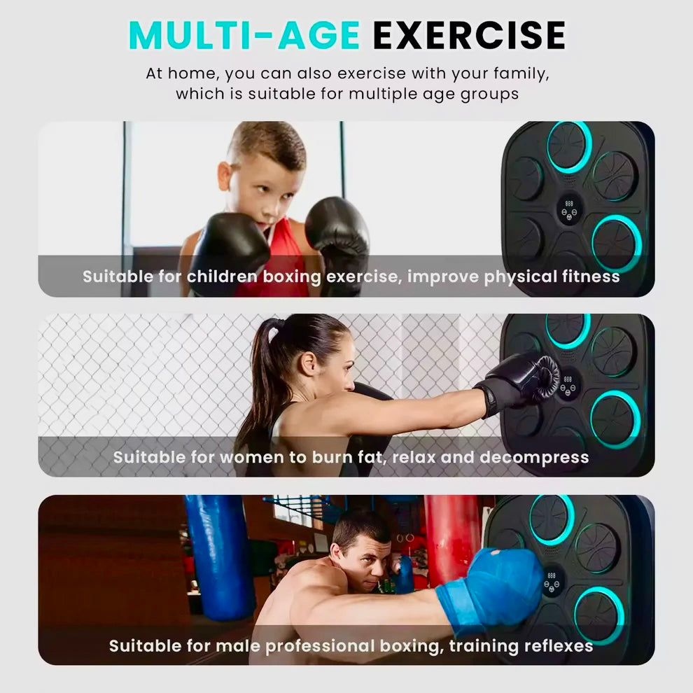 Sparknox Smart Home Boxing Machine with Gloves